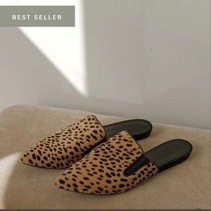 Jenni Kayne best selling Cheetah pony hair mule Size 38 (US size 8)